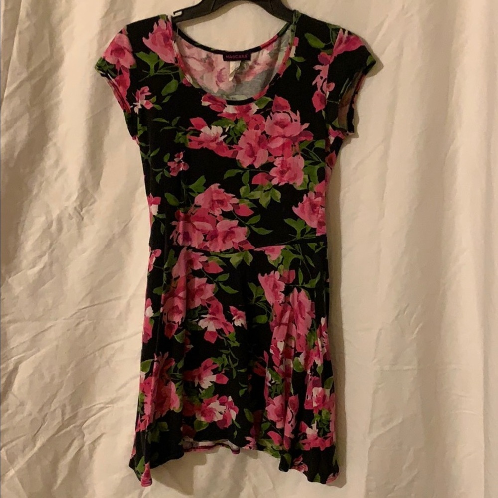 Mascara floral dress